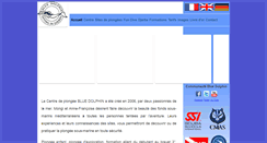 Desktop Screenshot of bluedolphin-djerba.com